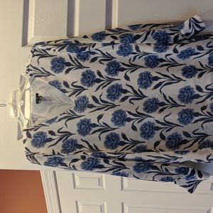Ann Taylor floral blouse